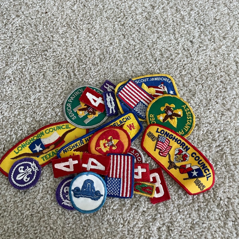 Assorted Scout Patches Collection